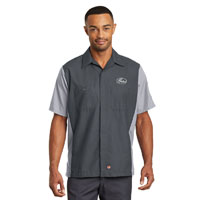 RED CAP SHORT SLEEVE RIPSTOP SHIRT