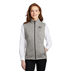 SWEATER FLEECE VEST - LADIES